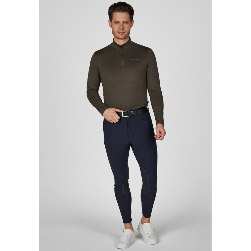 Pikeur Men's Fendrik GripTec KneeGrip Breeches - Nightblue-5