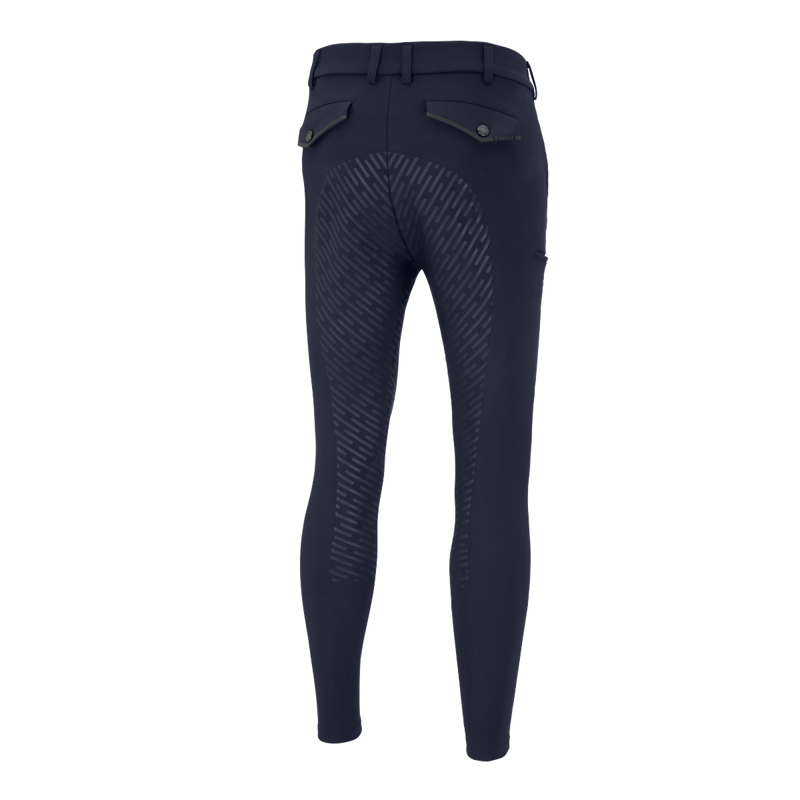 Pikeur Men's Fendrik GripTec Full Grip Breeches - Nightblue-1