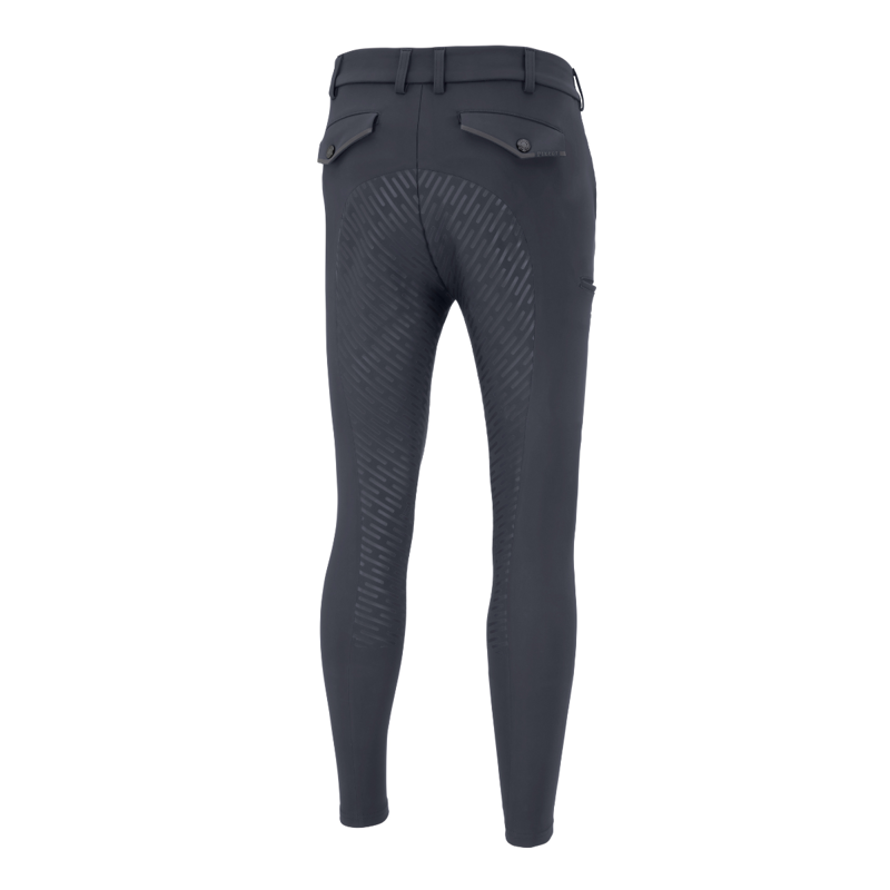 Pikeur Men's Fendrik GripTec Full Grip Breeches - Dark Shadow-1