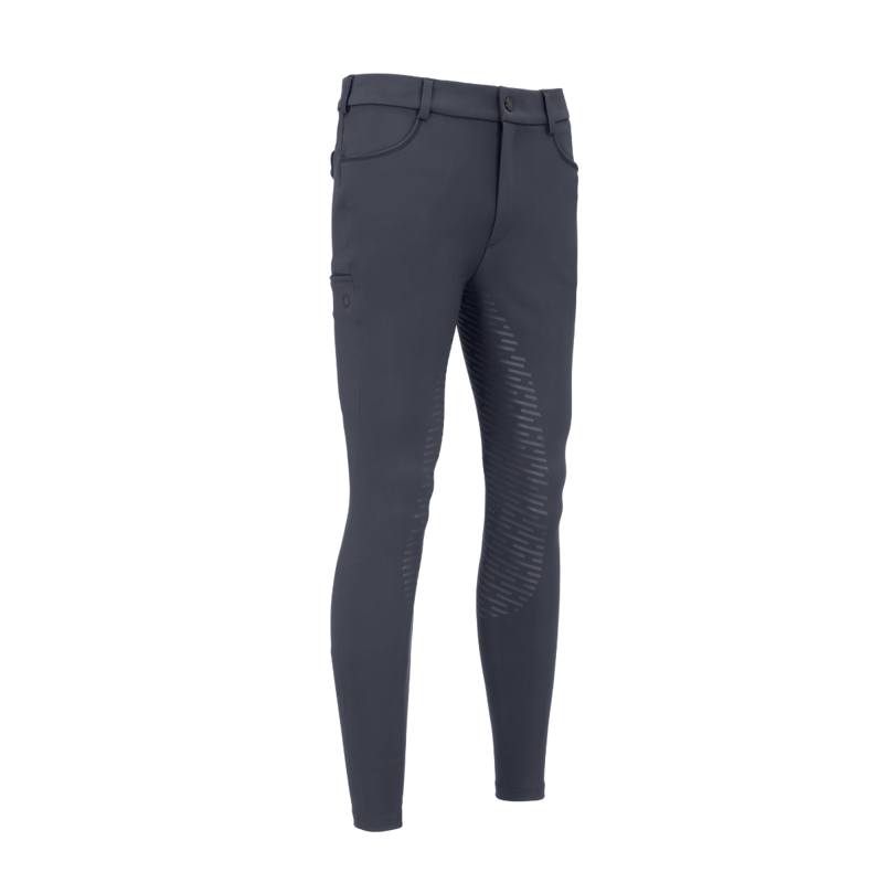 Pikeur Men's Fendrik GripTec Full Grip Breeches - Dark Shadow