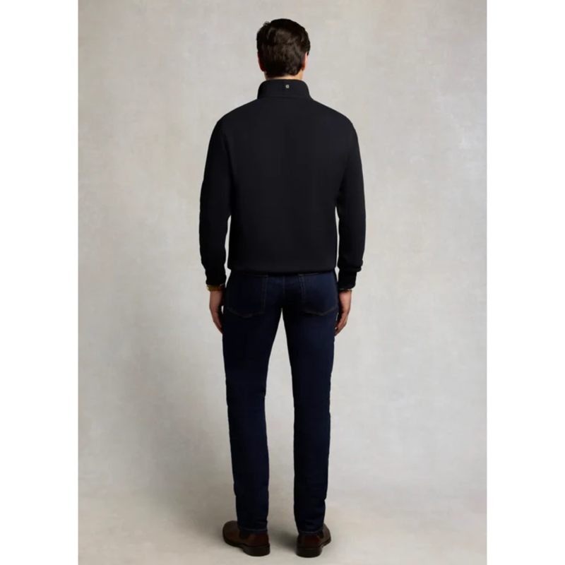 Holland Cooper Men's Heritage Quarter Zip Sweat - Black-3