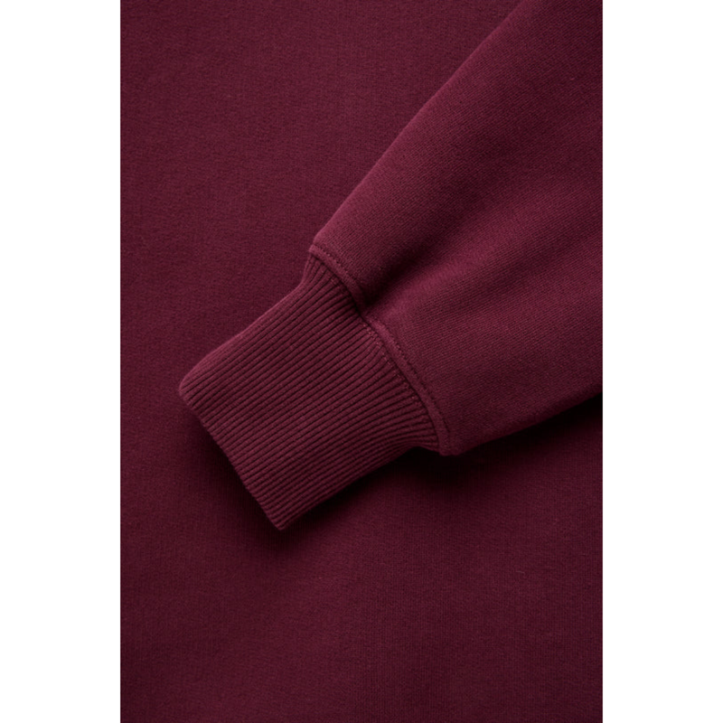 Holland Cooper Men's Heritage Quarter Zip Sweat - Mulberry-5