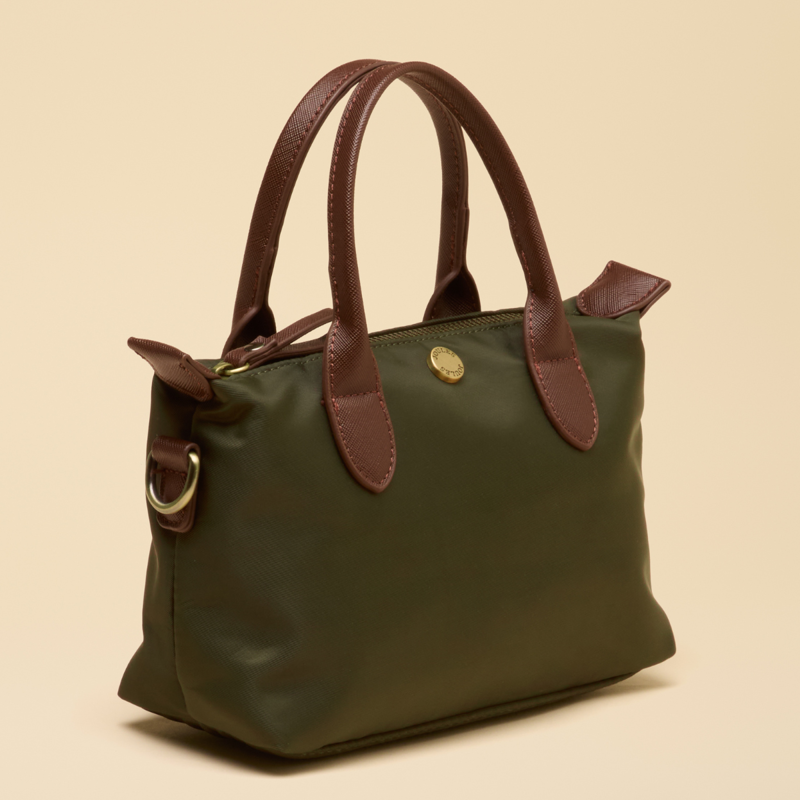 Joules Edie Mini Crossbody Bag - Khaki Green-2