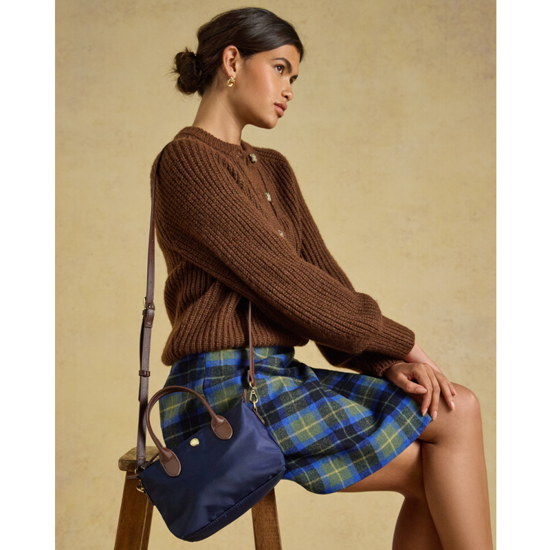 Joules Edie Mini Crossbody Bag - Navy-7