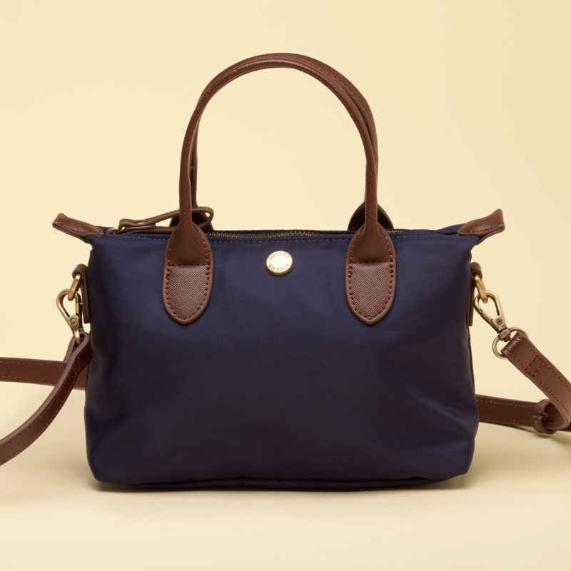 Joules Edie Mini Crossbody Bag - Navy-1