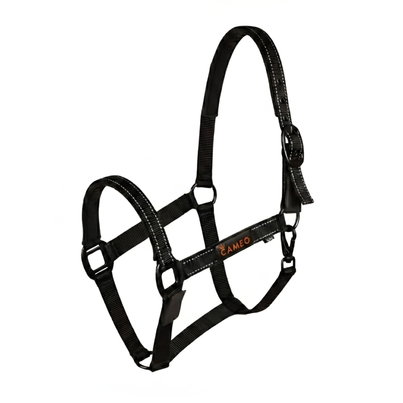 Cameo Fieldsafe Headcollar - Black-1