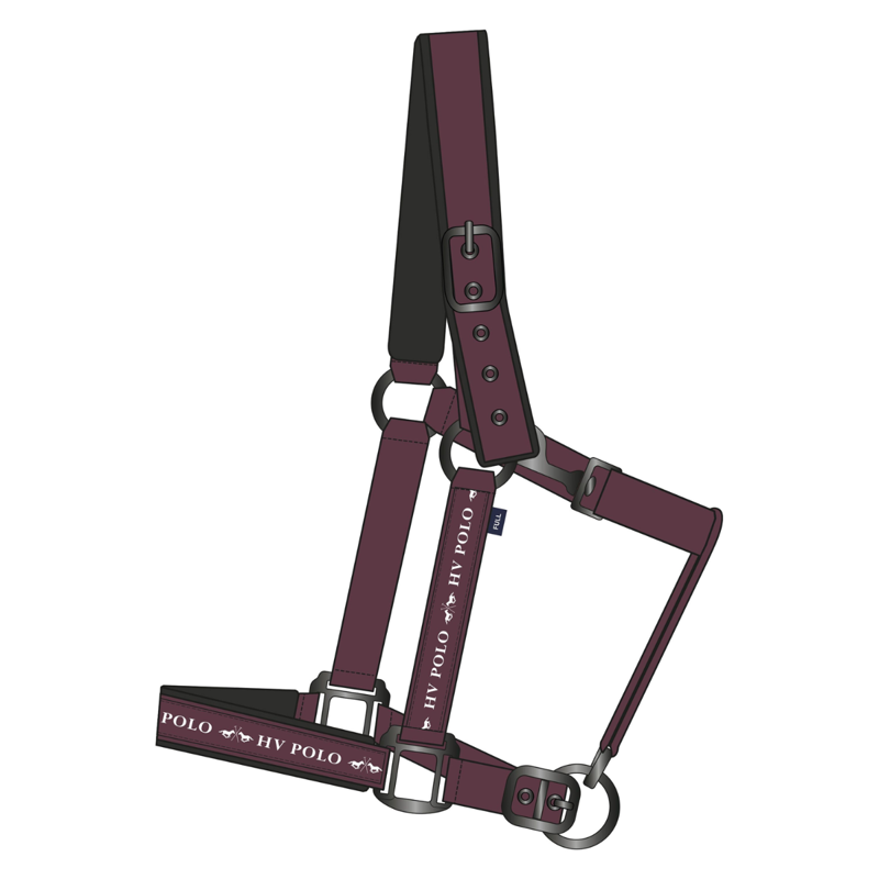 HV Polo Nena Headcollar - Wine