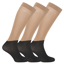 HV Polo Ladies Jamie Boot Socks 3 Pack - Straw