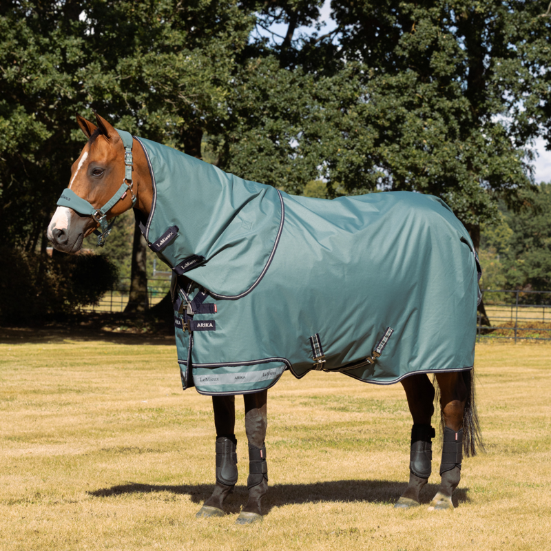LeMieux Arika Ripstop 0g Turnout Rug - Aloe
