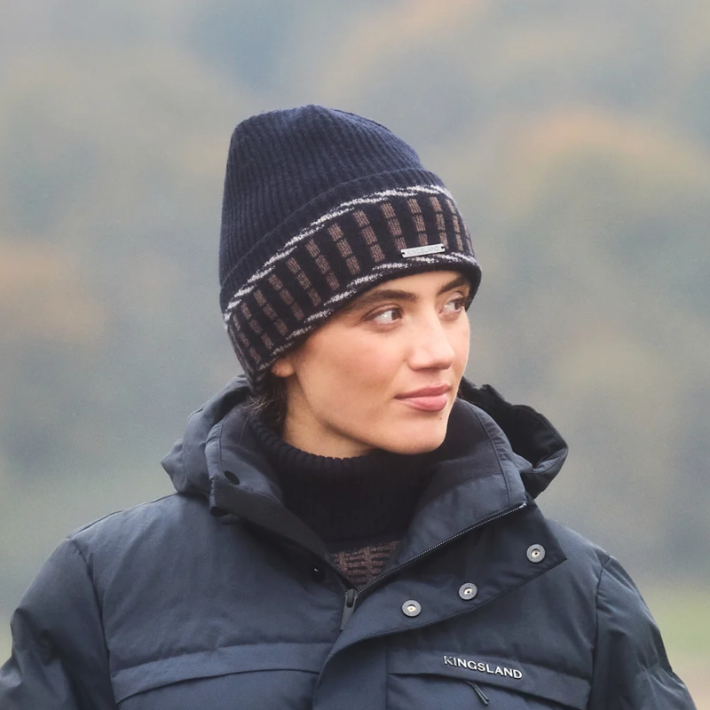 Kingsland KLArno Knitted Hat - Navy-1