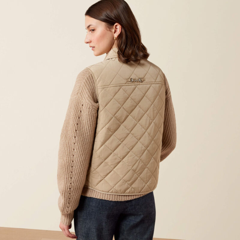 Ariat Women's Woodgate Vest - Crockery-1