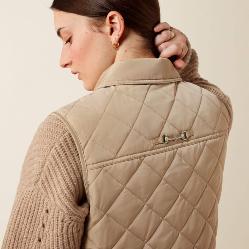 Ariat Women's Woodgate Vest - Crockery-3