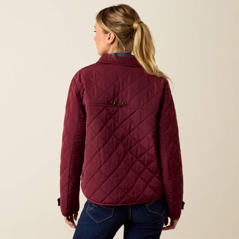 Ariat Women's Woodgate Jacket - Windsor Wine-1