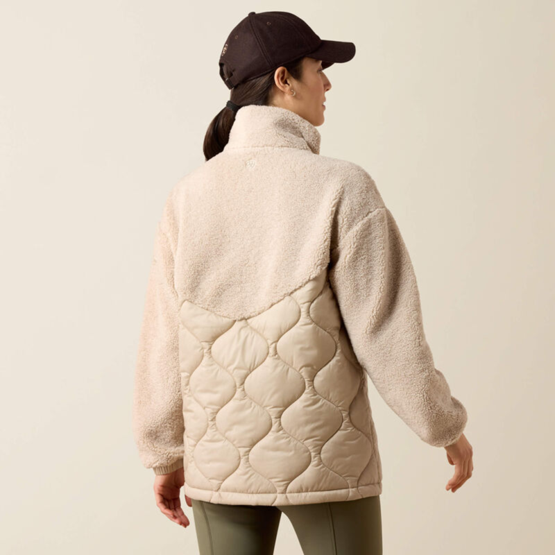 Ariat Women's Sherpuff Jacket - Chateau Grey-1