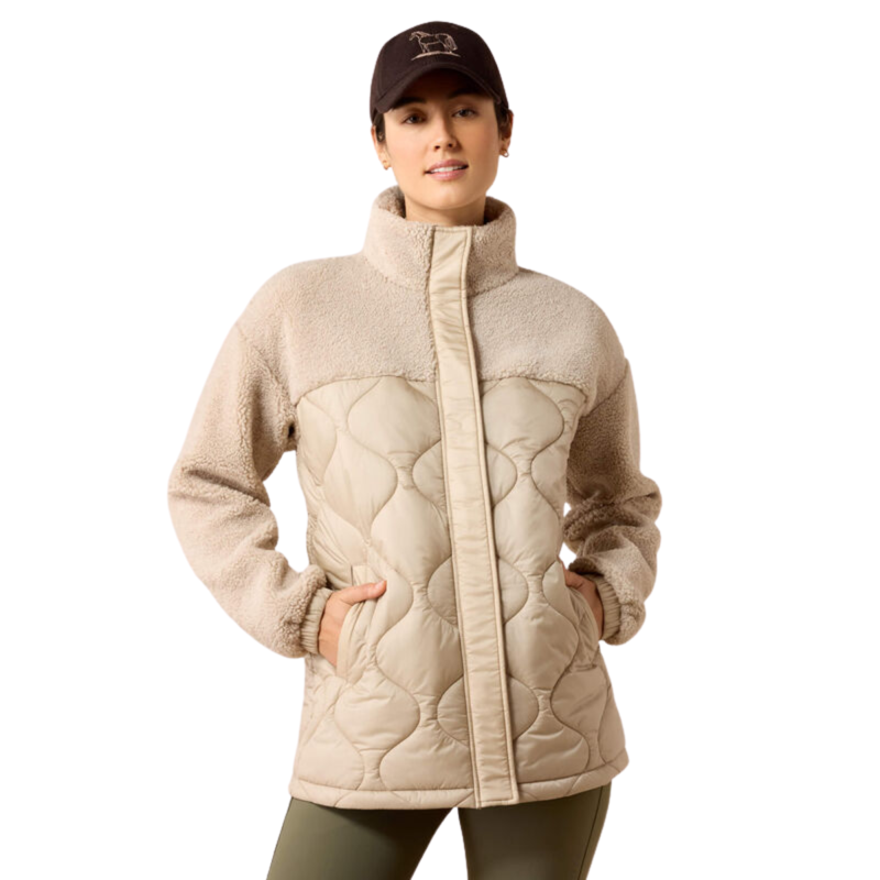 Ariat Women's Sherpuff Jacket - Chateau Grey