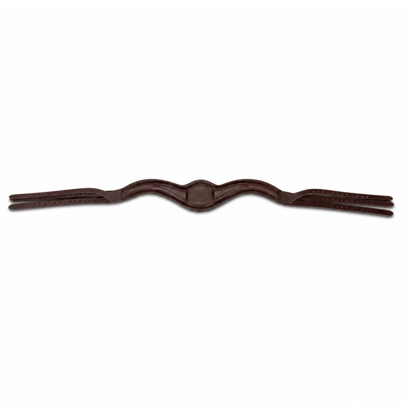 Shires Velociti Lusso Elite Mono Headpiece - Havana-1