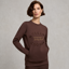 Holland Cooper Crystal Crew Neck Sweat - Walnut