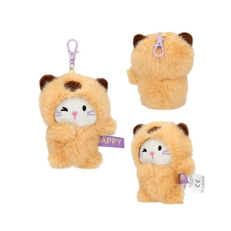 Depesche PENfection Tiny Crew Kitten Plush Charm - Assorted-5
