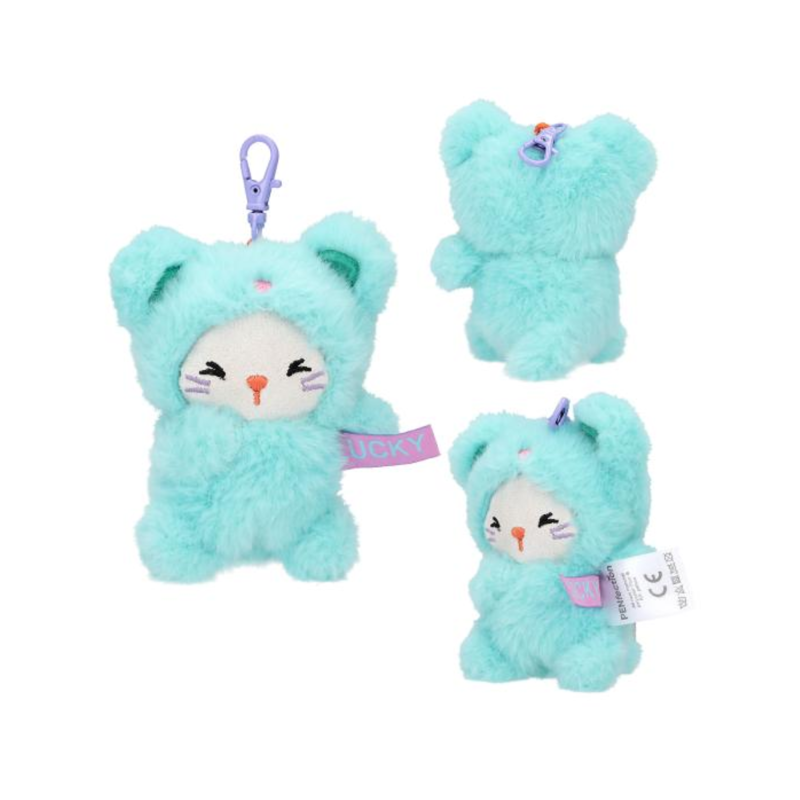 Depesche PENfection Tiny Crew Kitten Plush Charm - Assorted-6