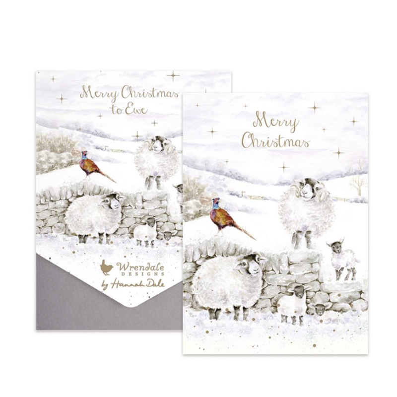 Wrendale Designs 'Merry Christmas to Ewe' Card Pack