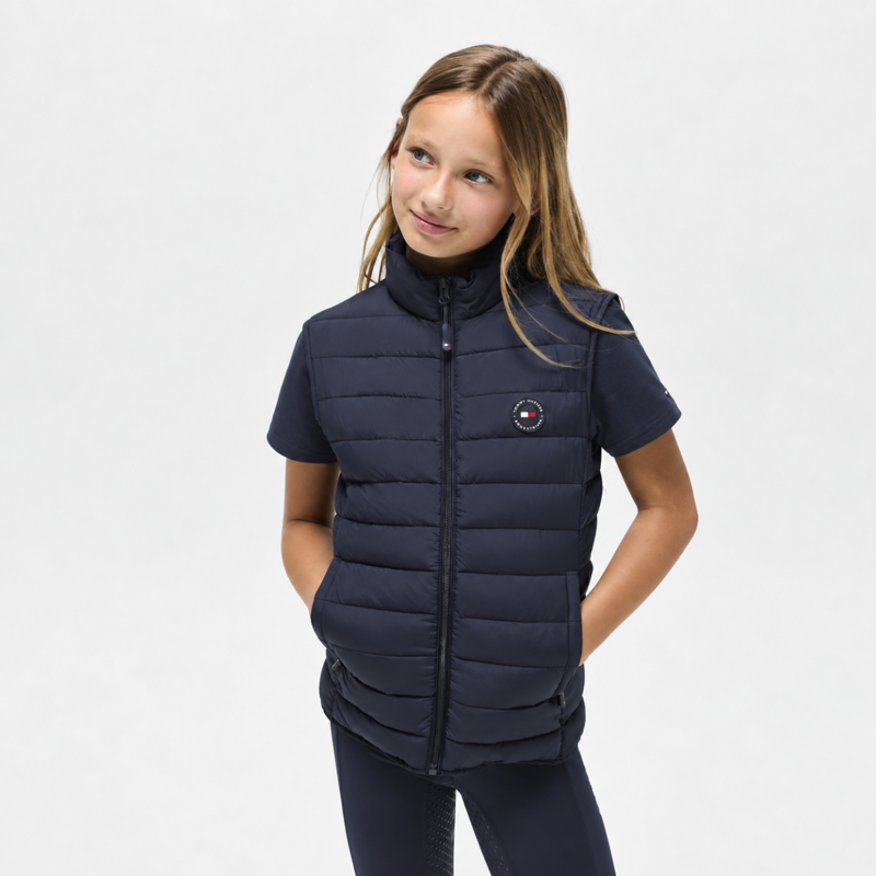 Tommy Hilfiger Young Rider Serano Quilted Vest  - Desert Sky