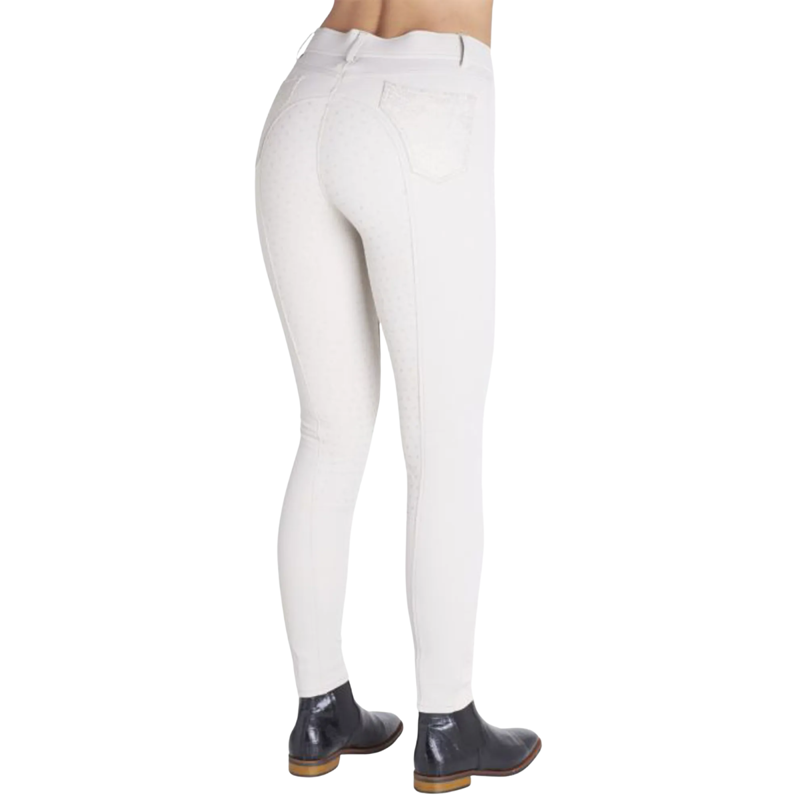 Montar Nora Silver Leaf Ladies Breeches - Beige
