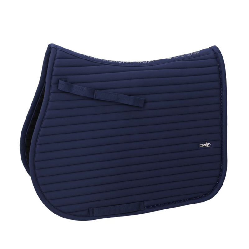 Schockemohle SPEnora S Style Saddle Pad - Full - Dark Navy