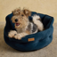 Joules Chesterfield Pet Bed - Navy