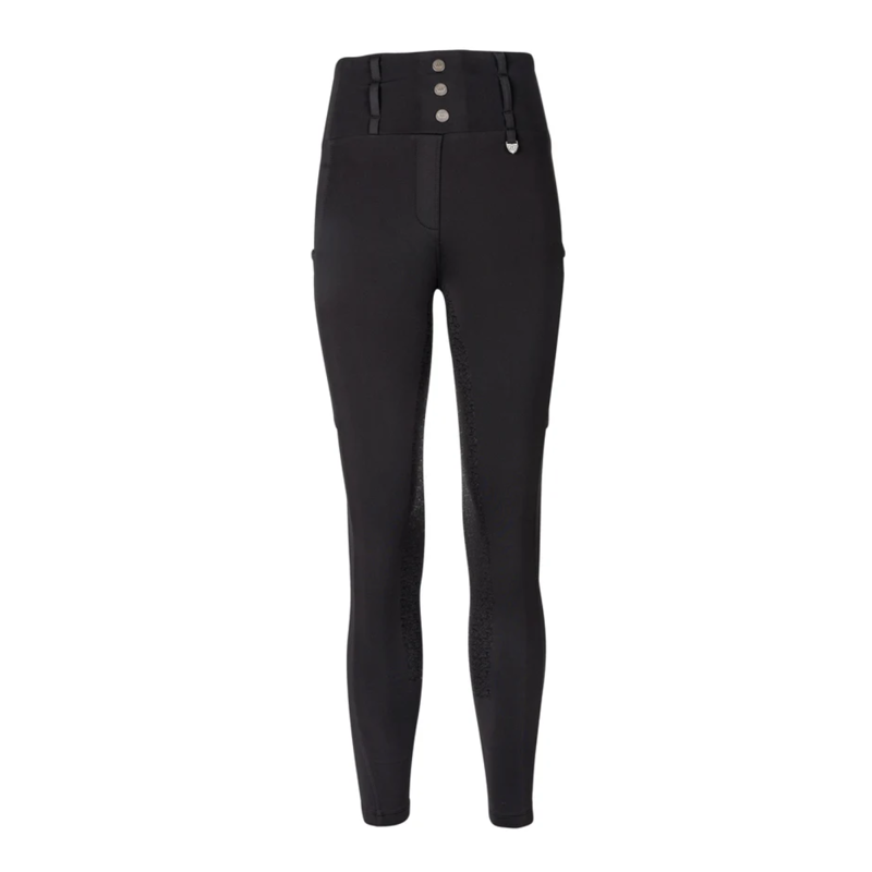 Woof Wear Ladies Vision Riding Tights - Black-2