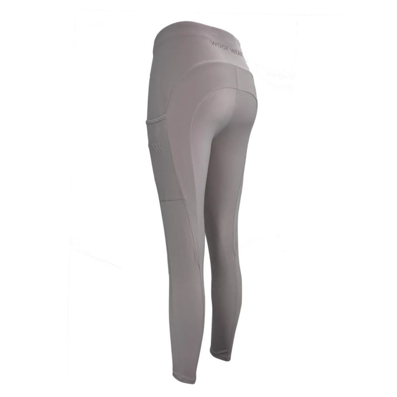 Woof Wear Ladies Original Riding Tights - Knee Patch - Stone-3