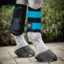 Woof Wear Club Brushing Boots - Black/Ocean