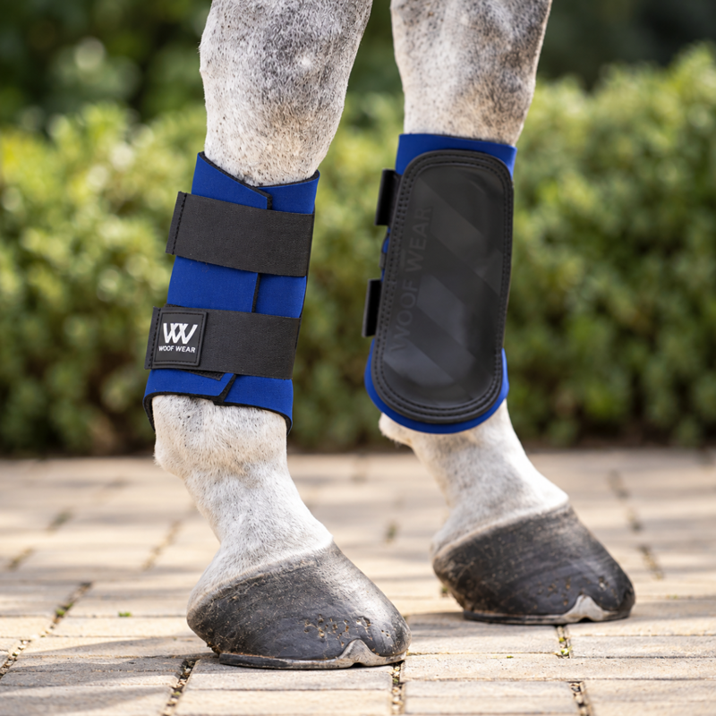 Woof Wear Club Brushing Boots - Navy/Black