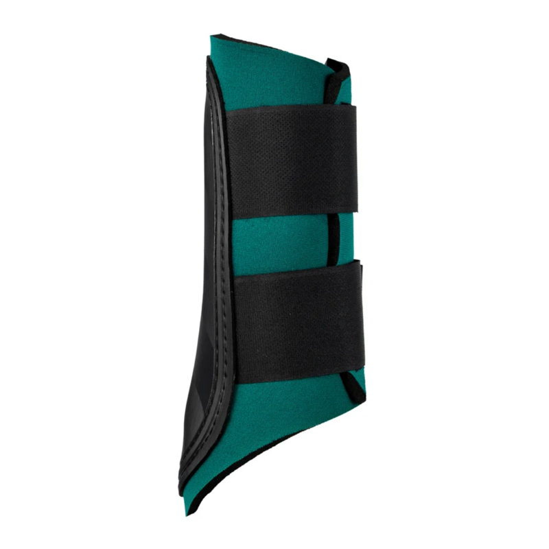 Woof Wear Club Brushing Boots - British Racing Green/Black-3