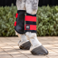 Woof Wear Club Brushing Boots - Black/Royal Red