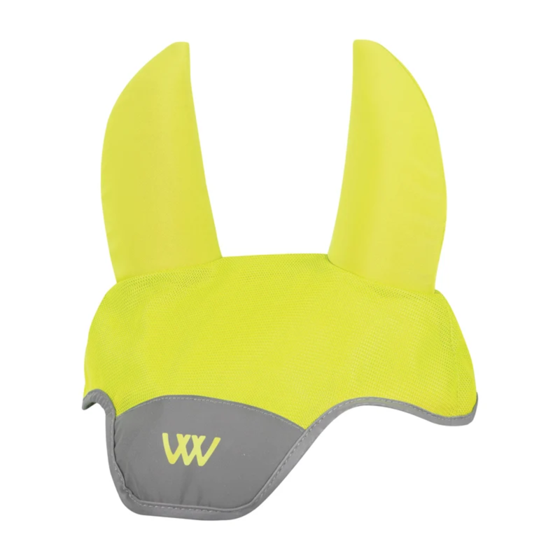 Woof Wear Hi Vis Noise Cancelling Fly Veil - Yellow-1