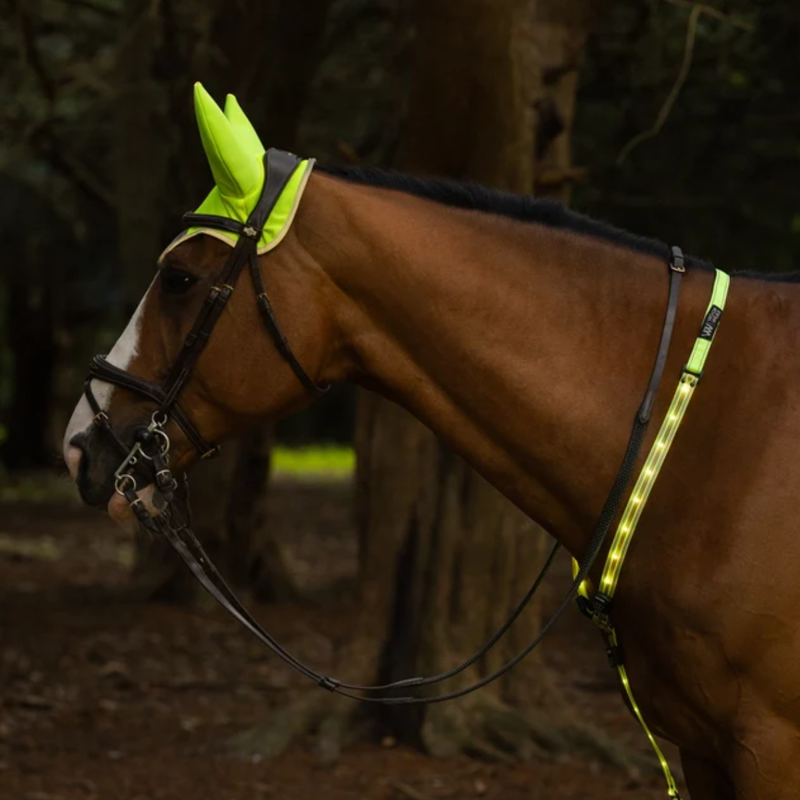 Woof Wear Hi Vis Noise Cancelling Fly Veil - Yellow-2