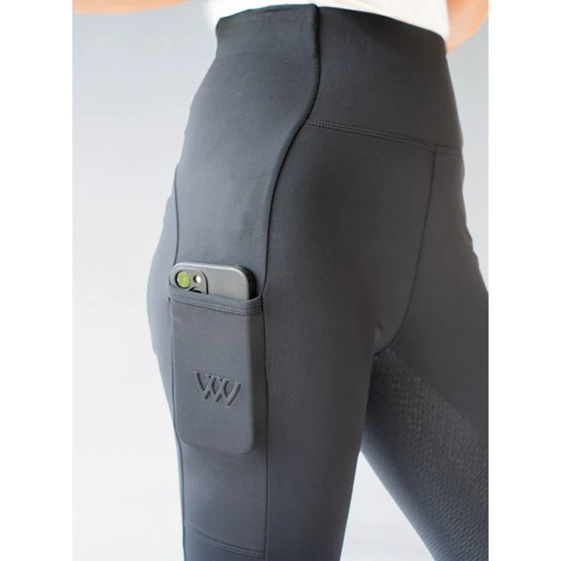 Woof Wear Original Riding Tights - Full Seat - Slate-3