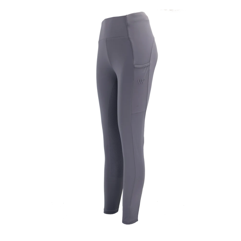 Woof Wear Original Riding Tights - Full Seat - Slate-1