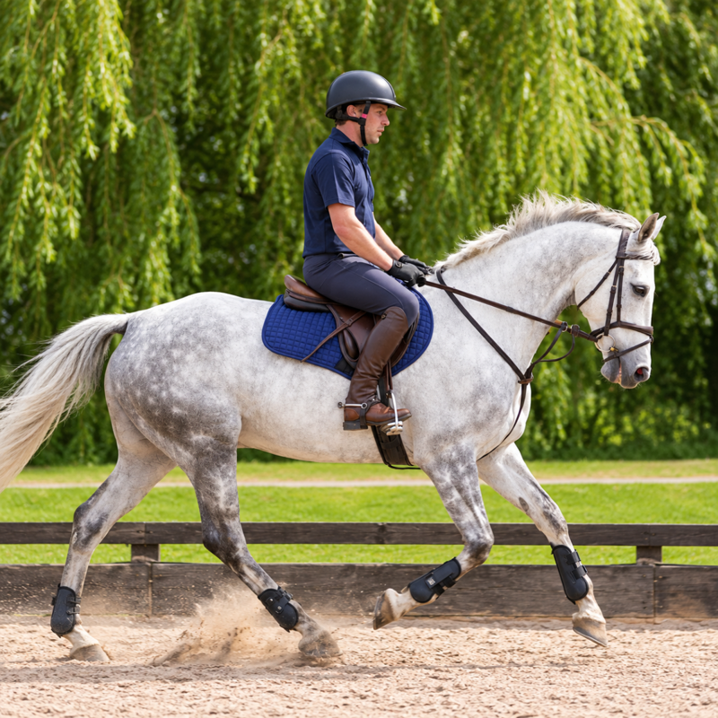 Woof Wear Pro Close Contact Saddlepad - Navy-1