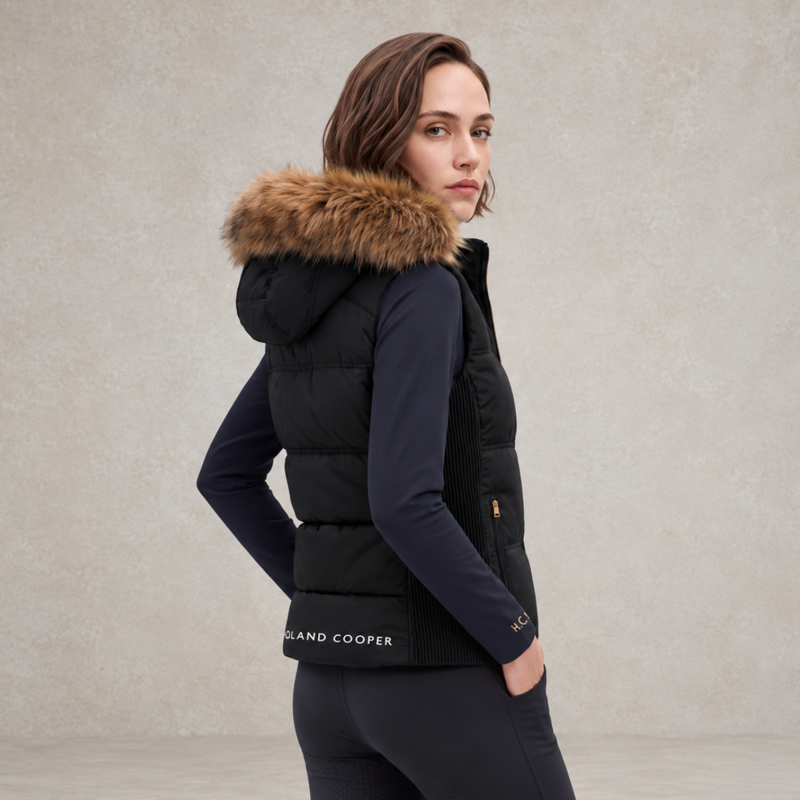 Holland Cooper Cranborne Training Gilet - Ink Navy-1