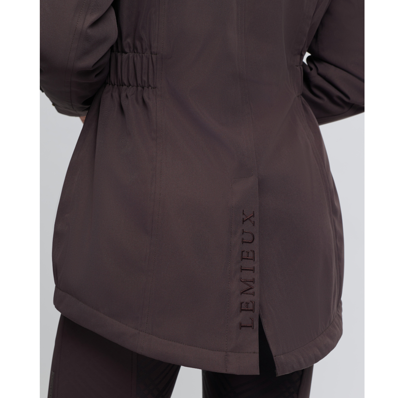 LeMieux Ladies Heritage Beatrice Waterproof Coat - Cocoa-7