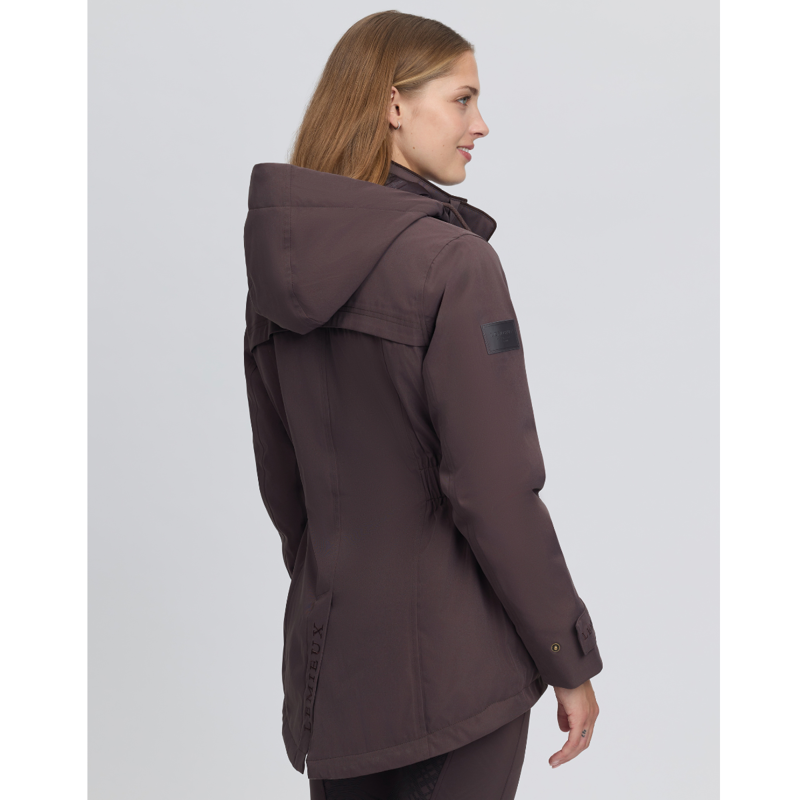 LeMieux Ladies Heritage Beatrice Waterproof Coat - Cocoa-1