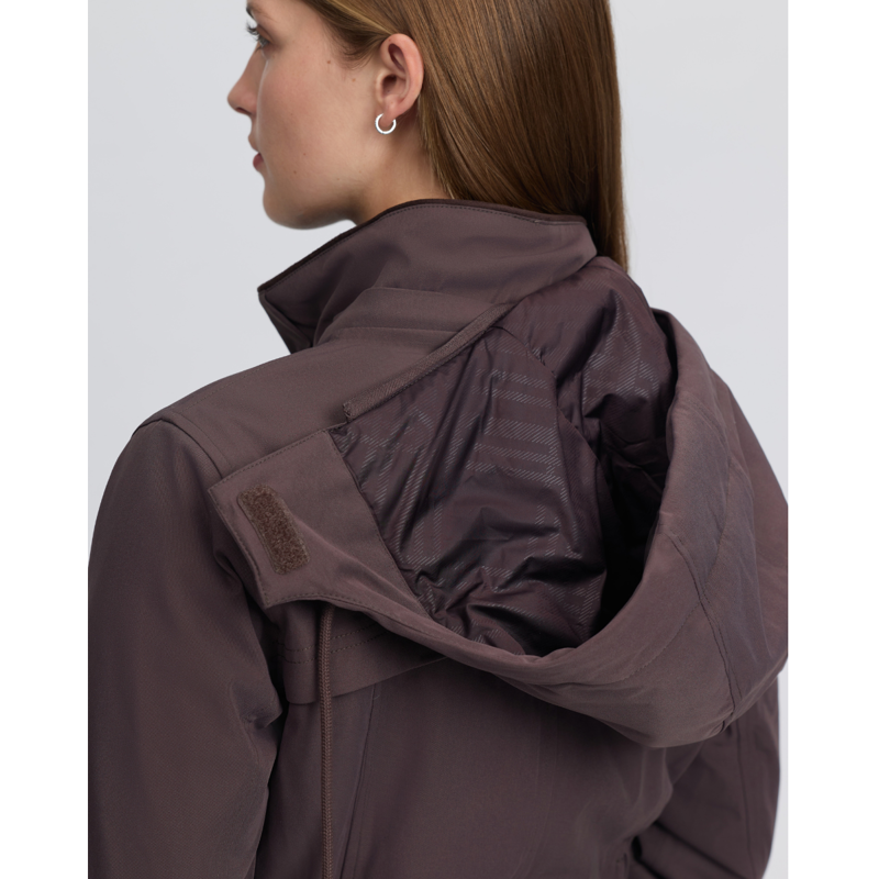 LeMieux Ladies Heritage Beatrice Waterproof Coat - Cocoa-6