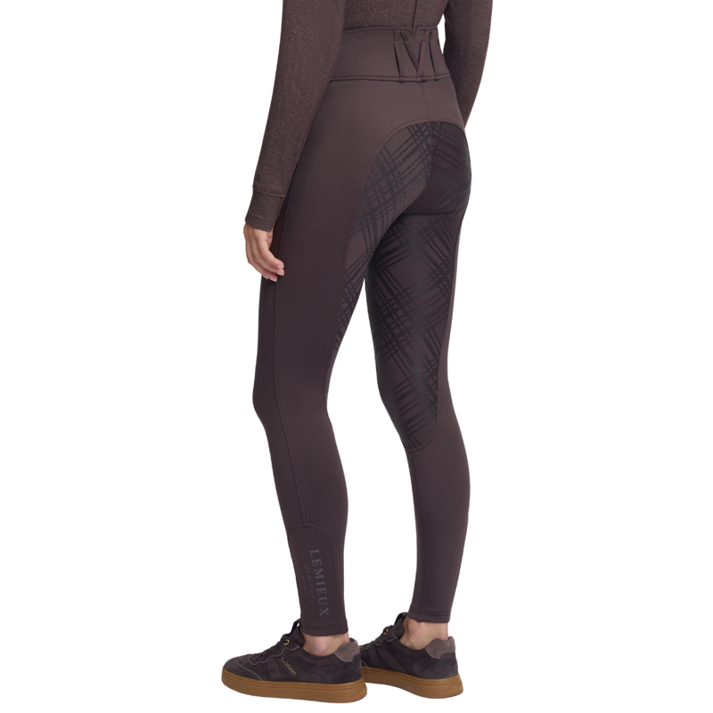 LeMieux Ladies Heritage Check Bregging - Cocoa-1