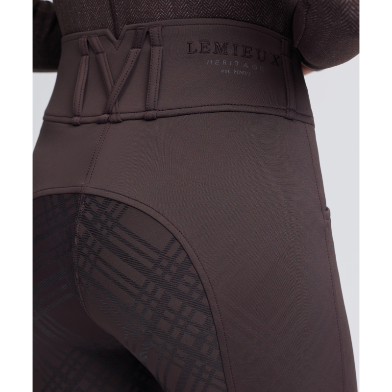 LeMieux Ladies Heritage Check Bregging - Cocoa-4