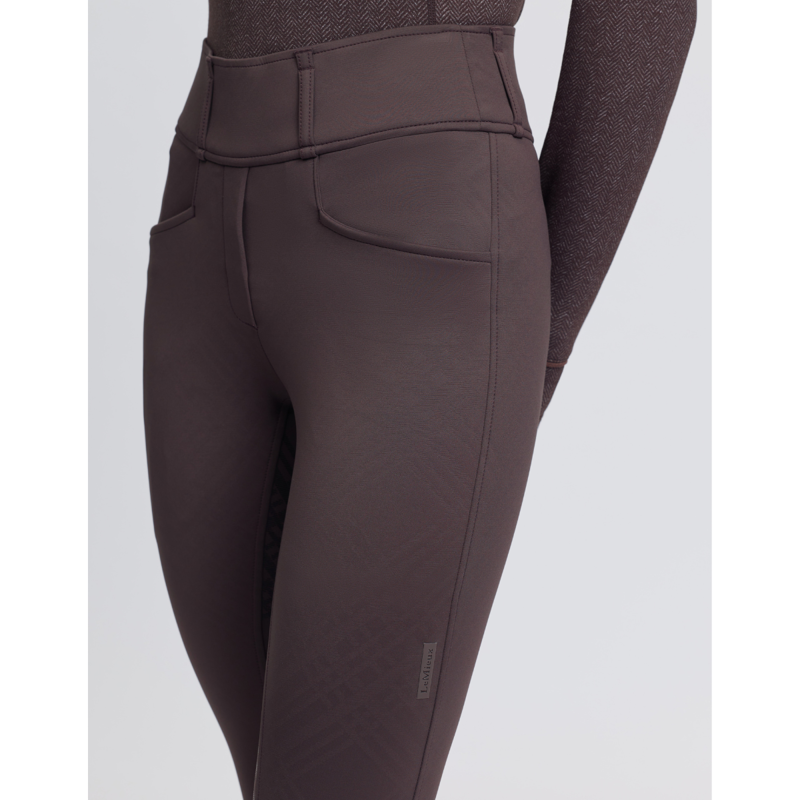 LeMieux Ladies Heritage Check Bregging - Cocoa-3