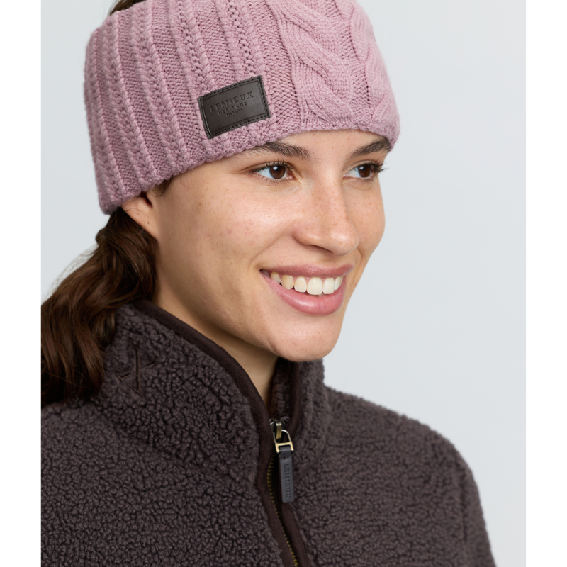 LeMieux Ladies Heritage Headband - Wild Rose-2