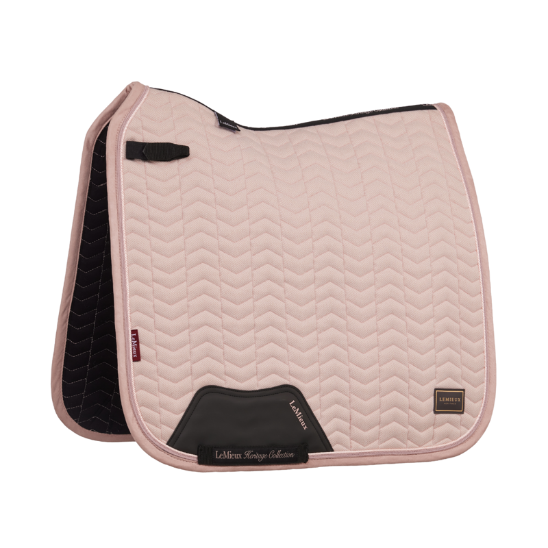 LeMieux Heritage Herringbone Dressage Square - Wild Rose