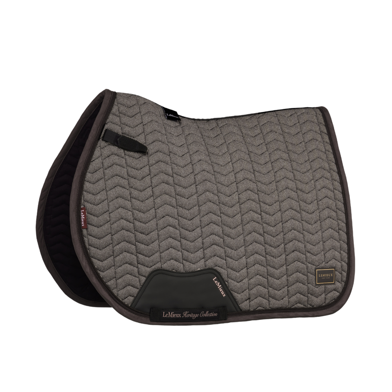 LeMieux Heritage Herringbone Jump Square - Cocoa