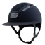 Kask Star Lady Chrome Riding Hat with Anima Crystals In-Out - Navy/Navy/Montana